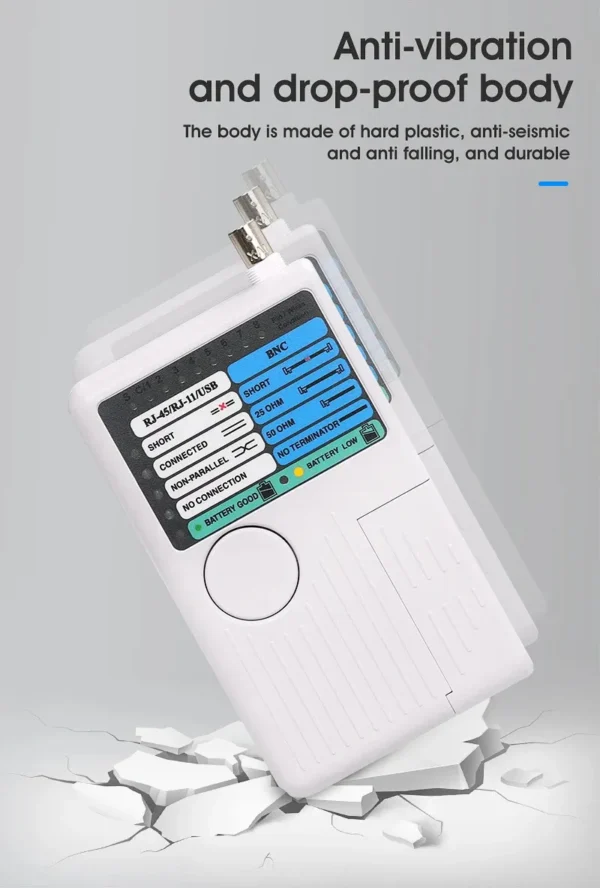 Professional Multi Function 4 In 1 Network Cable Tester - Image 5