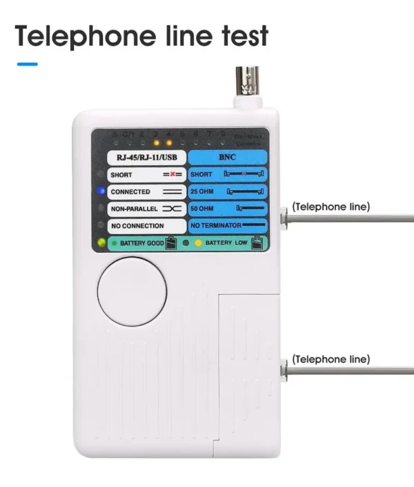 Professional Multi Function 4 In 1 Network Cable Tester - Image 3