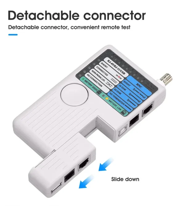 Professional Multi Function 4 In 1 Network Cable Tester - Image 6